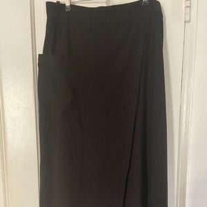 Eileen Fisher Wrap Front Wide Legged Pants